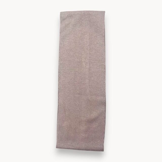 Bandeau en tissu marron clair