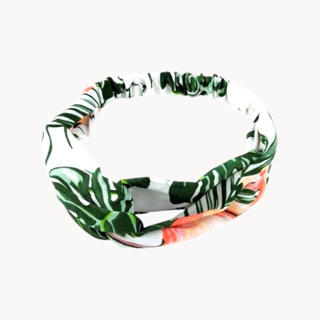 Bandeau motif tropical