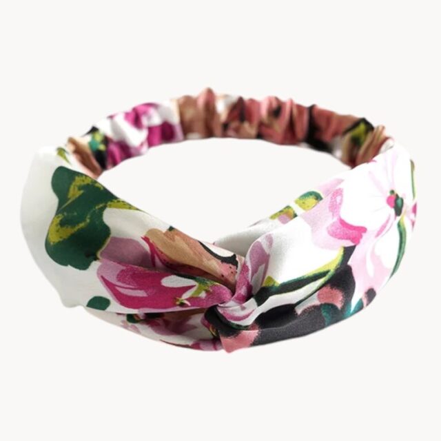 Bandeau motif floral frais et coloré