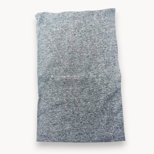 Bandeau large gris chiné