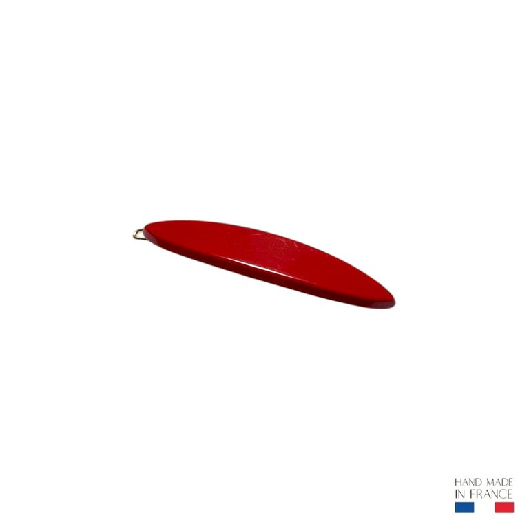 Barrette Clémence, rouge vif – Image 2