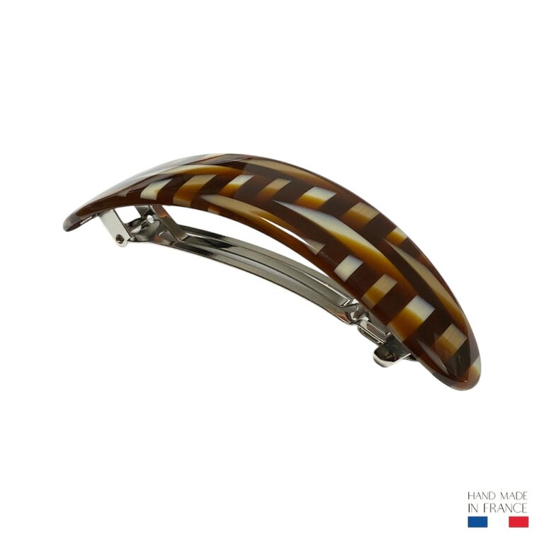 Barrette Delphine, motif Cubismo – Image 2