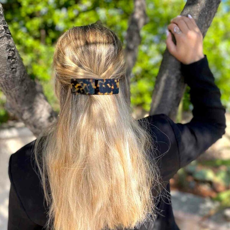 Grande barrette Hortance, collection Classique – Image 15