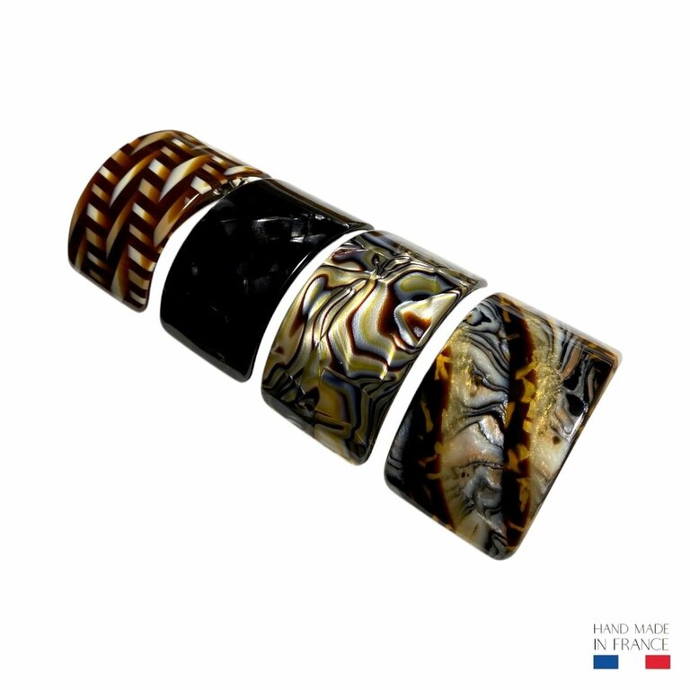 Barrette Héléna, large et bombée – Image 2