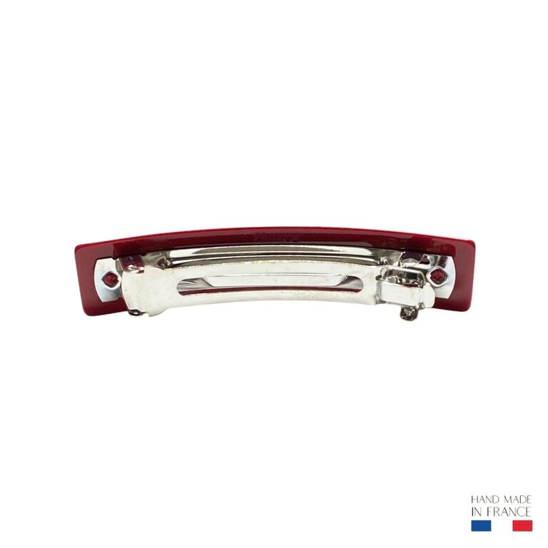 Barrette Carla, coloris rouge éclatant – Image 5