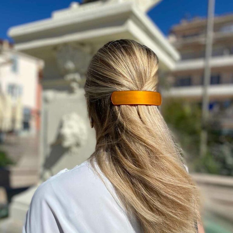 Barrette Adélaïde, coloris Courge