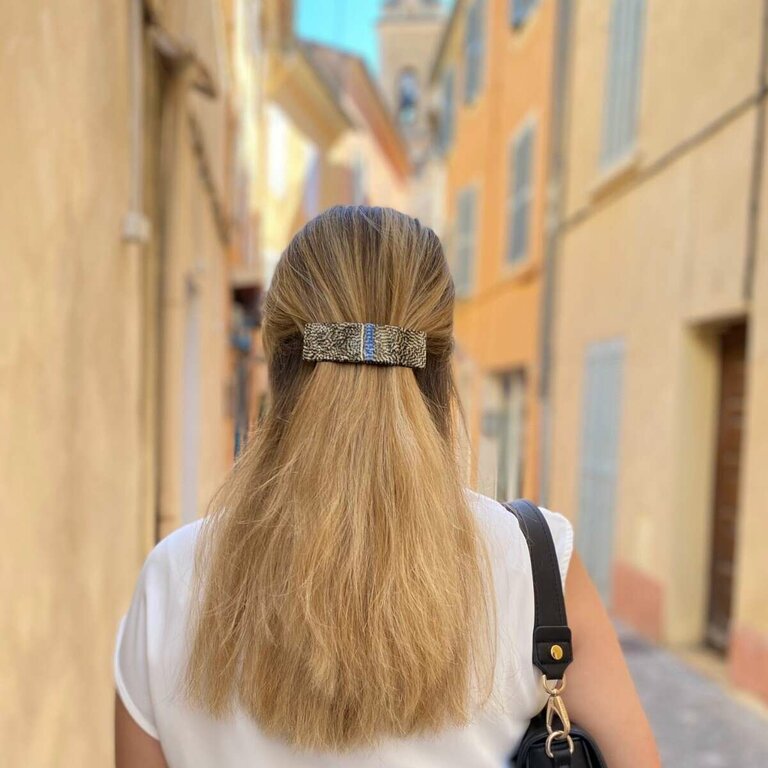 Grande barrette Hortance, collection Classique – Image 3