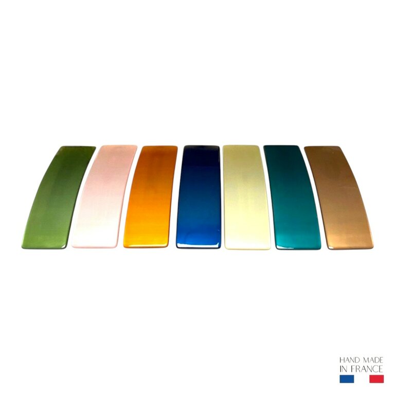 Grande barrette Hortance, collection Opale – Image 2