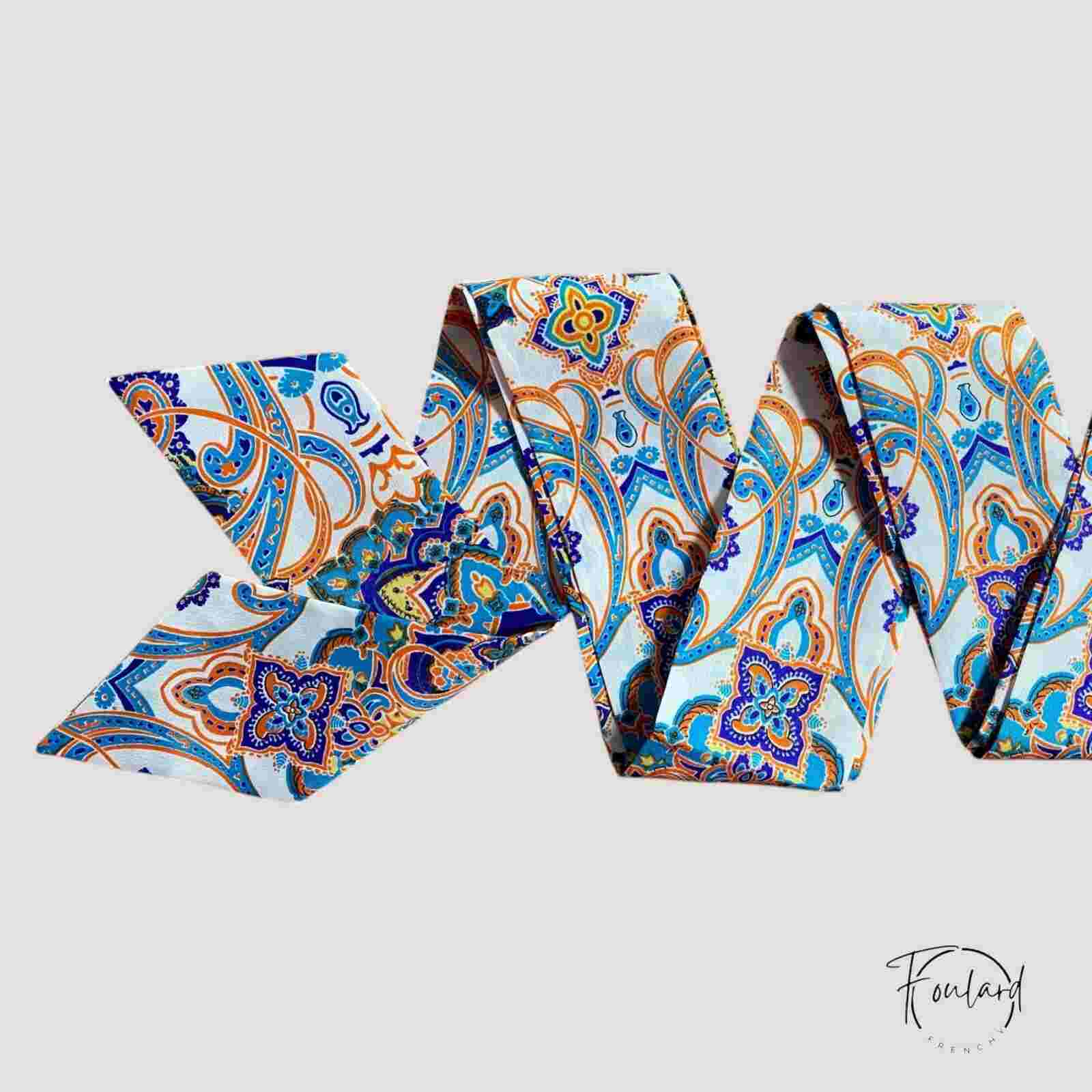 Ceinture foulard, motif cachemire coloré – Image 2