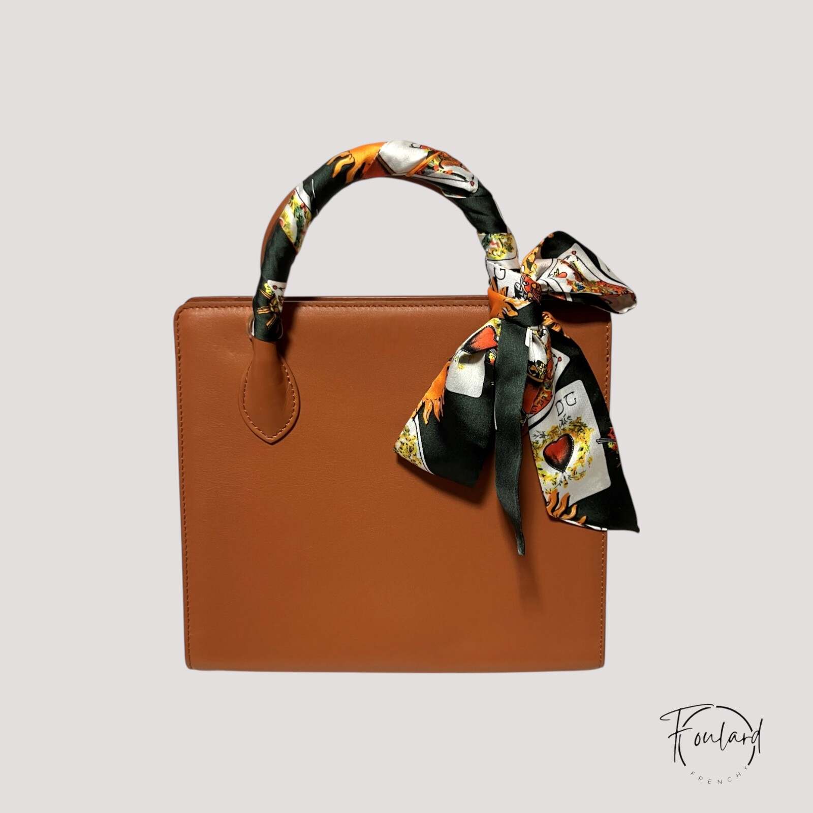 Ceinture foulard verte, imprimé soleil – Image 3