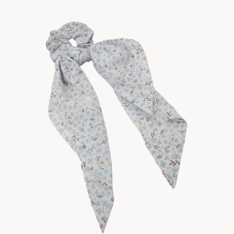 Chouchou foulard, trois coloris floraux – Image 2